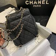 Chanel Backpack Black AS1371 Size 21.5 X 24 X 12 cm - 5