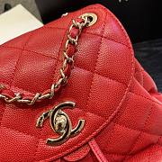 Chanel Backpack Red AS1371 Size 21.5 X 24 X 12 cm - 3