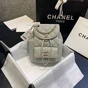 Chanel Backpack Gray AS1371 Size 21.5 X 24 X 12 cm - 1