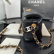 Chanel Small Hobo Bag Black AS2479 Size 13 X 19 X 7 cm - 2
