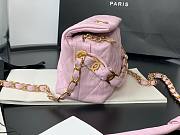 Chanel Small Hobo Bag Pink AS2479 Size 13 X 19 X 7 cm - 2