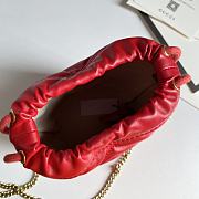 Gucci Leather GG Marmont Mini Bucket Bag Red 575163 size 19 x 17 cm - 5