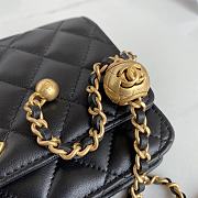Chanel Wallet On Chain Golden Ball in Black Size 19 cm - 4
