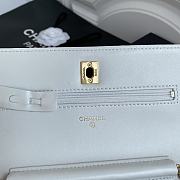 Chanel Wallet On Chain Golden Ball in White Size 19 cm - 5