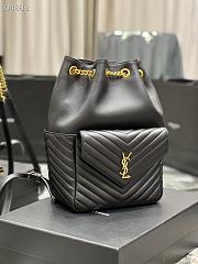 YSL Joe Backpack In Lambskin Black 6726091 Size 22 x 29 x 15 cm - 2