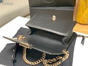 Chanel Boy Bag Lampskin Black A67086 Size  25 cm - 2