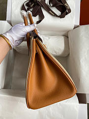 Hermes Birkin Epsom Leather Beige/Brown 05 Size 30 cm - 4