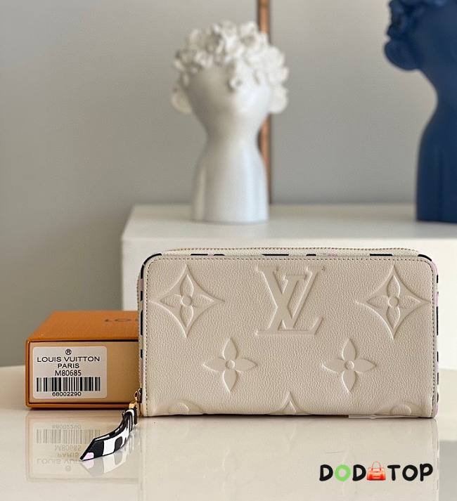 Louis Vuitton Zippy Wallet Monogram Empreinte M80685 Size 19.5 x 10.5 x 2.5 cm - 1