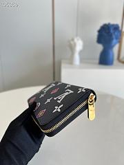 Louis Vuitton Zippy Wallet Wild at Heart M80683 Size 19.5 x 10.5 x 2.5 cm - 4