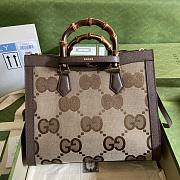 Gucci Diana Jumbo GG Medium Tote Bag 655658 Size 35 x 30 x 14 cm - 2