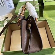 Gucci Diana Jumbo GG Mini Tote Bag 655661 Size 20 x 16 x 10 cm - 2