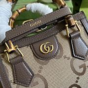 Gucci Diana Jumbo GG Mini Tote Bag 655661 Size 20 x 16 x 10 cm - 3