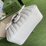 Gucci Marmont Mini Top Handle Bag 583571 Size 21 x 15.5 x 8 cm - 6