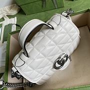 Gucci Marmont Mini Top Handle Bag 583571 Size 21 x 15.5 x 8 cm - 4