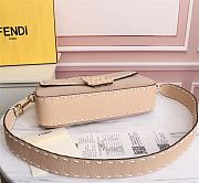 Fendi Baguette Pink Sheepskin Bag 8BR600 Size 27 × 15 × 6 cm - 4