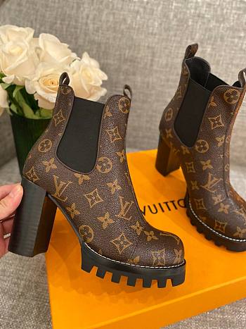 Louis Vuitton Star Trail Ankle Boots 9cm in Monogram
