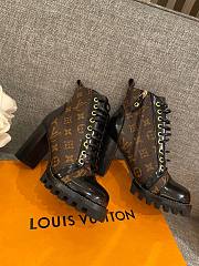 Louis Vuitton Star Trail Ankle Boots 9cm in Brown Monogram - 2