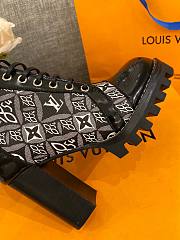 Louis Vuitton Star Trail Ankle Boots 8cm Gray - 5
