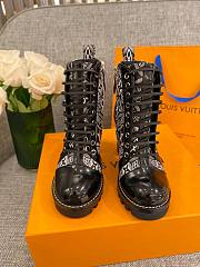 Louis Vuitton Star Trail Ankle Boots 8cm Gray - 4
