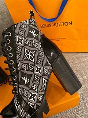 Louis Vuitton Star Trail Ankle Boots 8cm Gray - 2