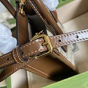 Gucci Mini tote bag with Interlocking G Brown ‎671623 Size 16 x 20 x 7 cm - 3