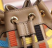 Fendi MON TRESOR Multicolor FF canvas mini-bag 8BS010 Size 12 x 18 x 10 cm - 2