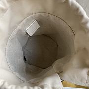 Gucci Horsebit 1955 small bucket bag white 637115 Size 14 x 16 x 14 cm - 4