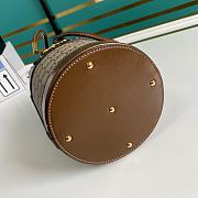 Gucci Horsebit 1955 small bucket bag Brown 637115 Size 14 x 16 x 14 cm - 2