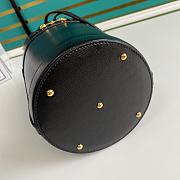 Gucci Horsebit 1955 small bucket bag full black 637115 Size 14 x 16 x 14 cm - 6