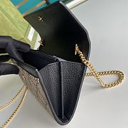 Gucci GG Marmont chain wallet 546585 Black Size 19 x 10 x 3.5 cm - 6