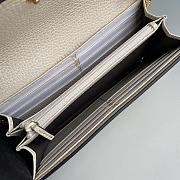 Gucci GG Marmont chain wallet 546585 White Size 19 x 10 x 3.5 cm - 5