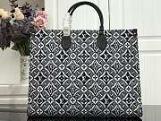 LV ONTHEGO Handbag Black/White M44576 Size 41 x 34 x 19 cm - 1