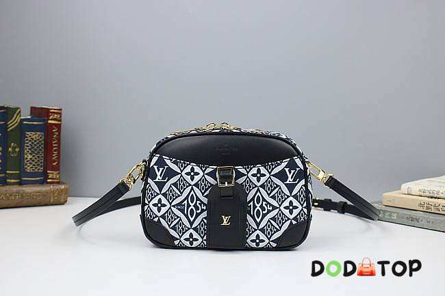 Louis Vuitton Deauville Mini Monogram Black M45528 Size 18 x 13 x 7.5 cm - 1