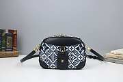 Louis Vuitton Deauville Mini Monogram Black M45528 Size 18 x 13 x 7.5 cm - 1