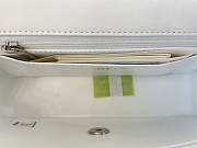 Chanel original lambskin mini flap bag white silver hardware A69900 Size 20 cm - 6