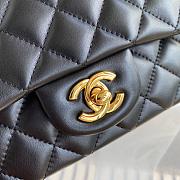 Chanel original lambskin mini flap bag black gold hardware A69900 Size 20 cm - 3