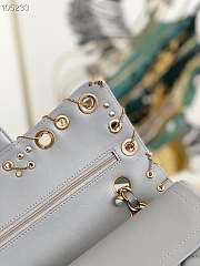 Chanel Flap Bag Gray 25.5cm - 5