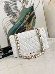 Chanel Flap Bag White 25.5cm - 4