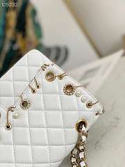 Chanel Flap Bag White 25.5cm - 5