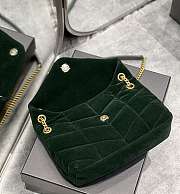 YSL Large Loulou Green Bag Size 29 cm - 4