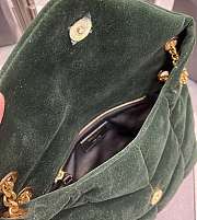 YSL Large Loulou Green Bag Size 29 cm - 2