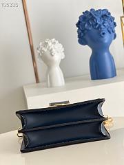 Louis Vuitton LV Denim Blue 25 Handbag 9 M59609 Size 25 x 19 x 15 cm - 5