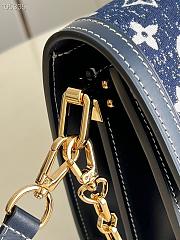 Louis Vuitton LV Denim Blue 25 Handbag 9 M59609 Size 25 x 19 x 15 cm - 2