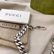 Gucci 925 Sterling Silver Double G Vintage Bracelet - 3
