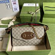 Gucci GG Horsebit Envelope Chain Bag 677286 Size 26 x 16 x 4 cm - 1