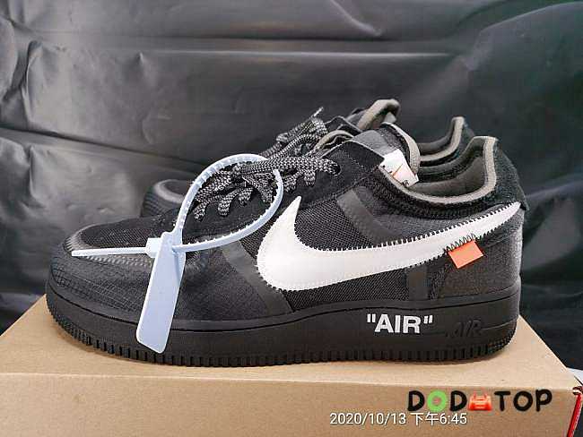 Nike Air Force 1 Low Off-White Black White AO4606-001 - 1