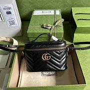 Gucci GG Marmont Black 672253 Size 19 x 13 x 7 cm - 1