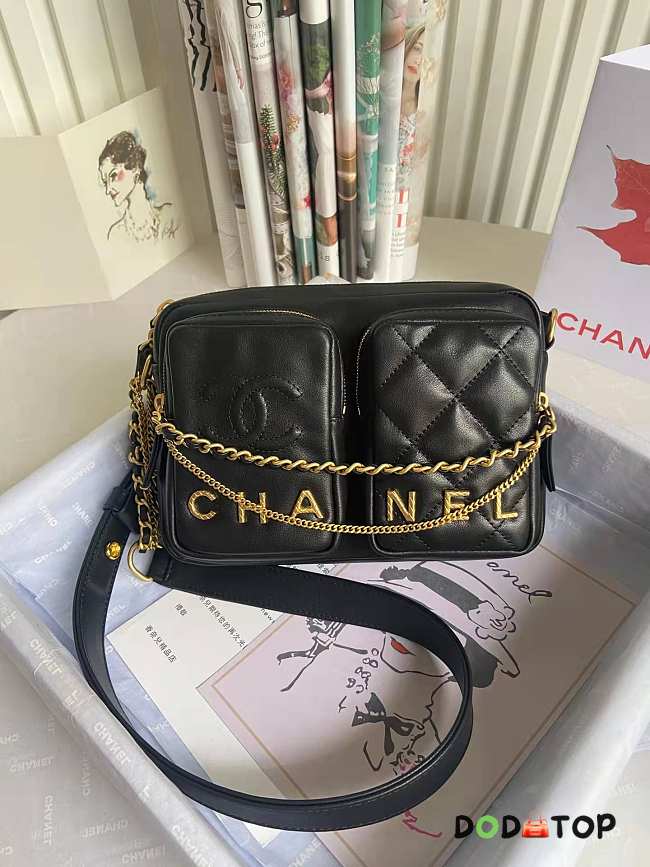 Chanel Camera Shoulder Bag Size 20.5 cm - 1
