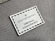 Louis Vuitton Keepall Silver Flower Stripe M40567 Size 50 x 29 x 22 cm - 3