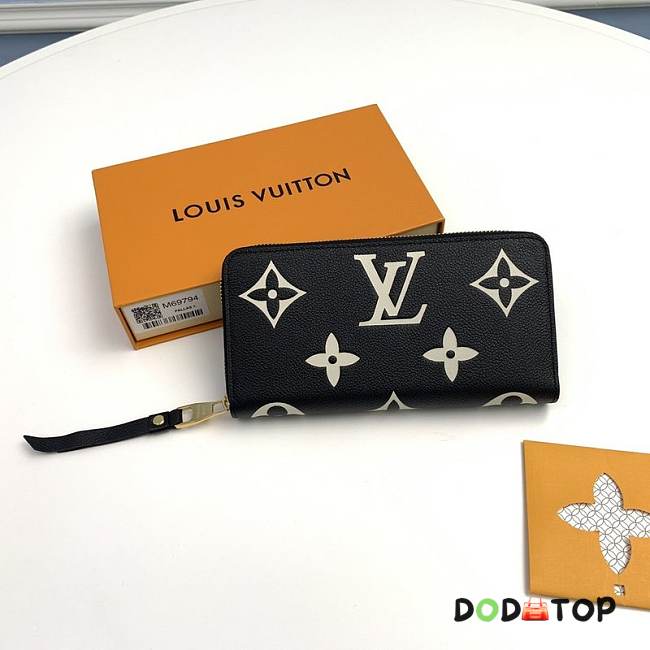 Louis Vuitton M69794 LV Zippy Wallet Black Size 19.5 x 10.5 x 2.5 cm - 1